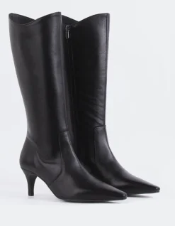 Women L'INTERVALLE Odyssia Black Leather