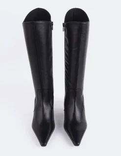 Women L'INTERVALLE Odyssia Black Leather