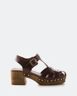 Women L'INTERVALLE Oline Tan Leather
