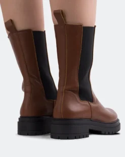 Women L'INTERVALLE Ollan Cognac Leather