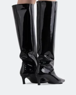 Women L'INTERVALLE Omara Black Patent
