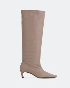 Women L'INTERVALLE Omara Taupe Leather