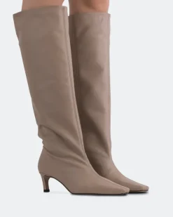 Women L'INTERVALLE Omara Taupe Leather
