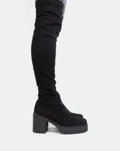 Women L'INTERVALLE Orford Black Suede