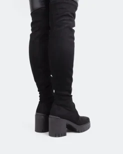 Women L'INTERVALLE Orford Black Suede