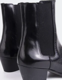 Women L'INTERVALLE Orsogna Black Leather