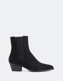 Women L'INTERVALLE Orsogna Black Suede
