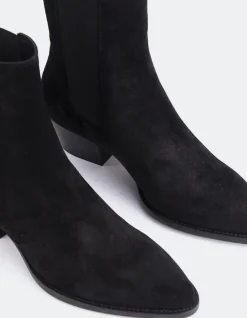 Women L'INTERVALLE Orsogna Black Suede