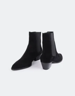 Women L'INTERVALLE Orsogna Black Suede