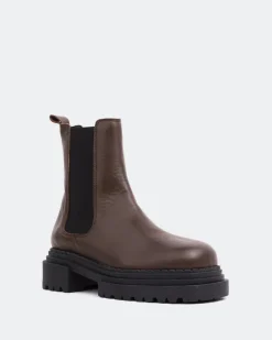 Women L'INTERVALLE Pacio Brown Leather