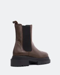 Women L'INTERVALLE Pacio Brown Leather