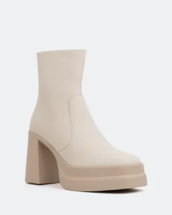 Women L'INTERVALLE Padua Off White Leather