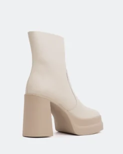 Women L'INTERVALLE Padua Off White Leather