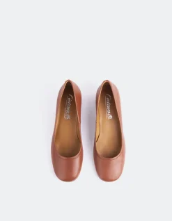 Women L'INTERVALLE Paisley Tan Vintage Leather