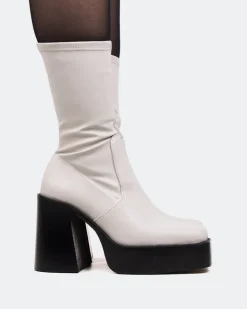 Women L'INTERVALLE Paix Ivory Stretch