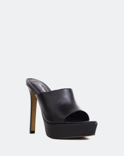 Women L'INTERVALLE Paraga Black Leather