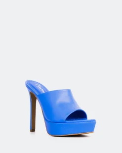 Women L'INTERVALLE Paraga Blue Leather