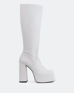 Women L'INTERVALLE Parloir White Leather