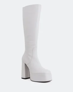 Women L'INTERVALLE Parloir White Leather