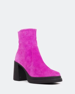 Women L'INTERVALLE Parma Fuchsia Suede