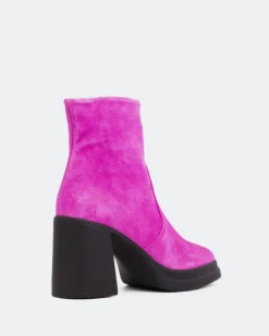 Women L'INTERVALLE Parma Fuchsia Suede