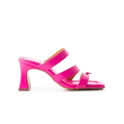Women L'INTERVALLE Paseo Fuchsia Leather