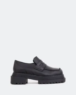 Women L'INTERVALLE Patio Black Leather