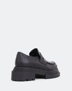 Women L'INTERVALLE Patio Black Leather