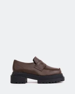 Women L'INTERVALLE Patio Brown Leather