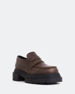 Women L'INTERVALLE Patio Brown Leather