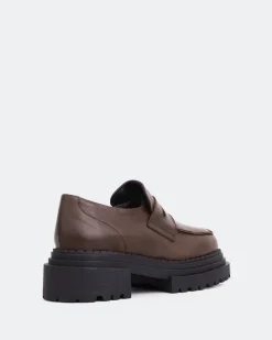 Women L'INTERVALLE Patio Brown Leather