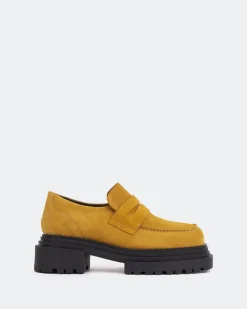 Women L'INTERVALLE Patio Camel Suede