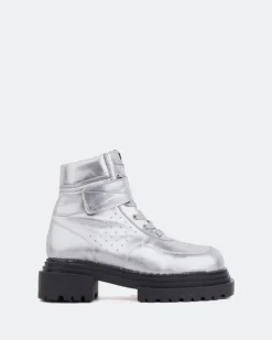 Women L'INTERVALLE Peline Silver Leather