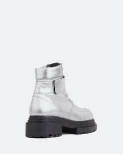 Women L'INTERVALLE Peline Silver Leather