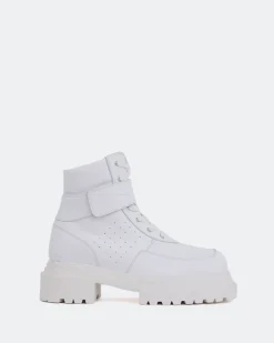 Women L'INTERVALLE Peline White Leather