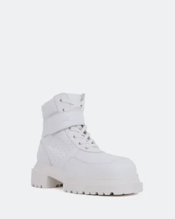 Women L'INTERVALLE Peline White Leather