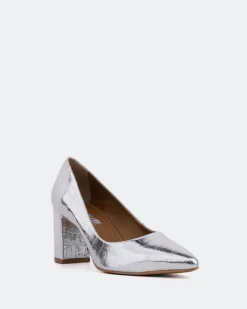 Women L'INTERVALLE Peony Silver Croco