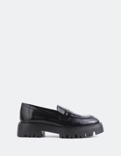 Women L'INTERVALLE Pesaro Black Leather