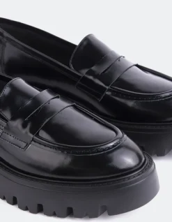 Women L'INTERVALLE Pesaro Black Leather