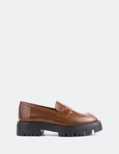 Women L'INTERVALLE Pesaro Tan Leather
