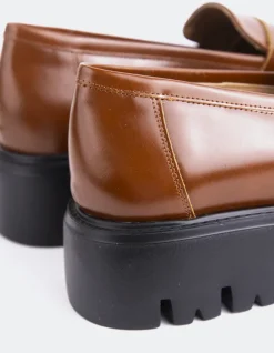 Women L'INTERVALLE Pesaro Tan Leather