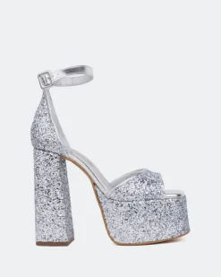 Women L'INTERVALLE Philo Silver Glitter