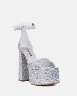 Women L'INTERVALLE Philo Silver Glitter