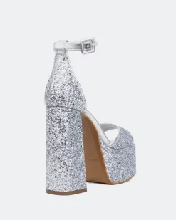 Women L'INTERVALLE Philo Silver Glitter