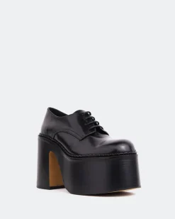 Women L'INTERVALLE Phineas Black Leather