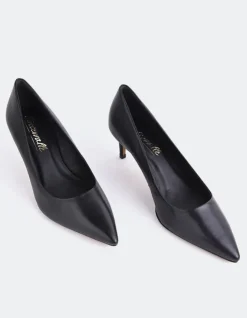 Women L'INTERVALLE Phlox Black Leather