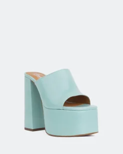 Women L'INTERVALLE Piccioli Blue Leather