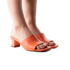 Women L'INTERVALLE Pico Coral Leather