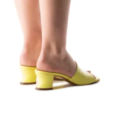 Women L'INTERVALLE Pico Yellow Leather