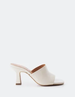 Women L'INTERVALLE Pinto Off White Leather